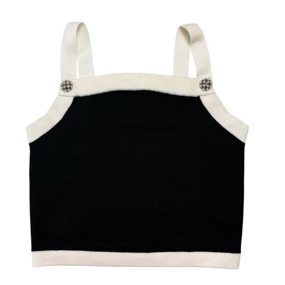 ALICE + OLIVIA Dandi Knit Tank Top Large - Picture 7 of 11